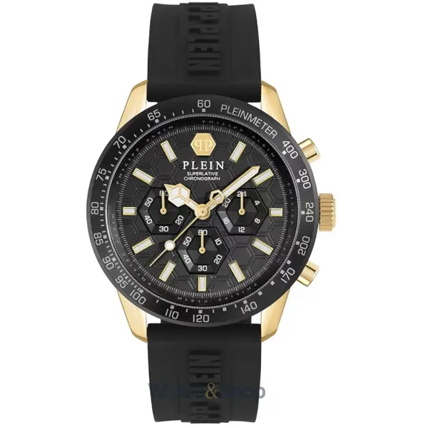 Ceas Philipp Plein Philipp Plein PWPYA0224 Mens Watch Pleinmeter Chronograph 44mm 5ATM