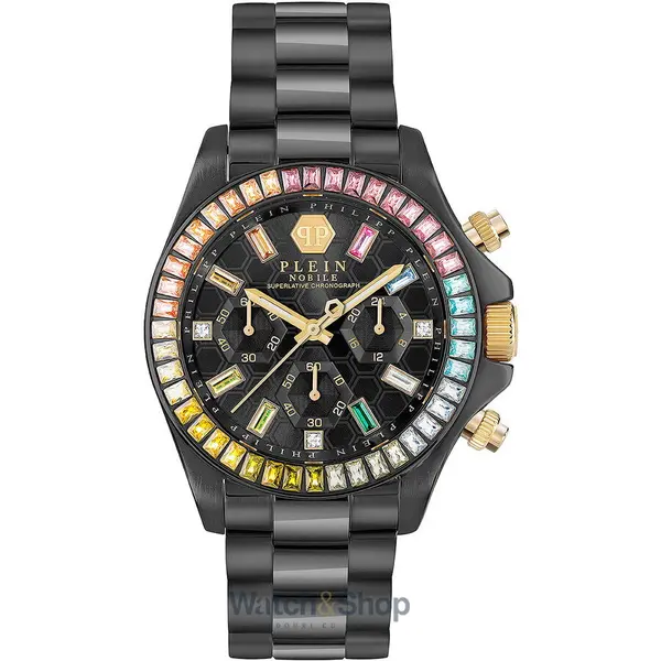 Ceas Philipp Plein Philipp Plein PWSBA0623 Street Couture Chronograph Ladies Watch 38mm 5ATM