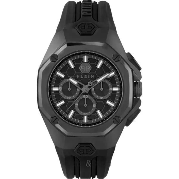 Ceas Philipp Plein Philipp Plein PWTBA0623 Mens Watch Octagon Chronograph 45mm 5ATM