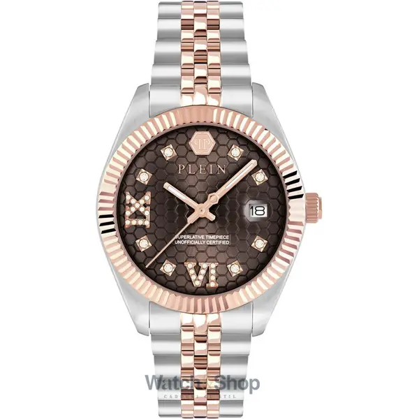 Ceas Philipp Plein Philipp Plein PWYFA0325 Ladies Watch Date Superlative 34mm 5ATM