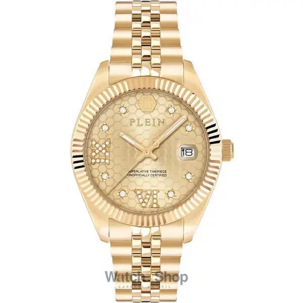 Ceas Philipp Plein Philipp Plein PWYFA0425 Ladies Watch Date Superlative 34mm 5ATM