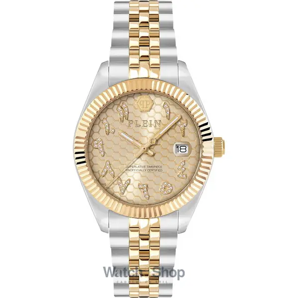 Ceas Philipp Plein Philipp Plein PWYFA0526 Ladies Watch Date Superaltive 34mm 5ATM