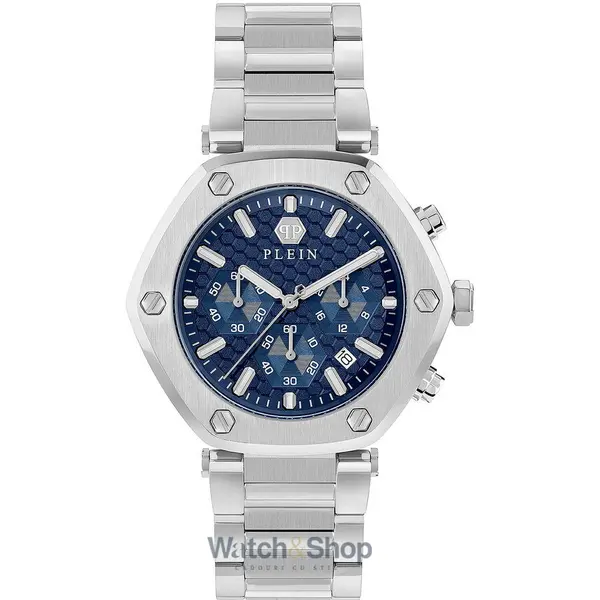 Ceas Philipp Plein Philipp Plein PWZBA0323 The Hexagon Chronograph Unisex Watch 42mm 5ATM