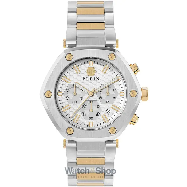 Ceas Philipp Plein Philipp Plein PWZBA0423 The Hexagon Chronograph Unisex Watch 42mm 5ATM