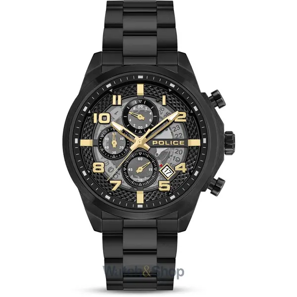 Ceas Police Police PEWGK0053902-SET Mens Watch Soul Chronograph Set 44mm 5ATM