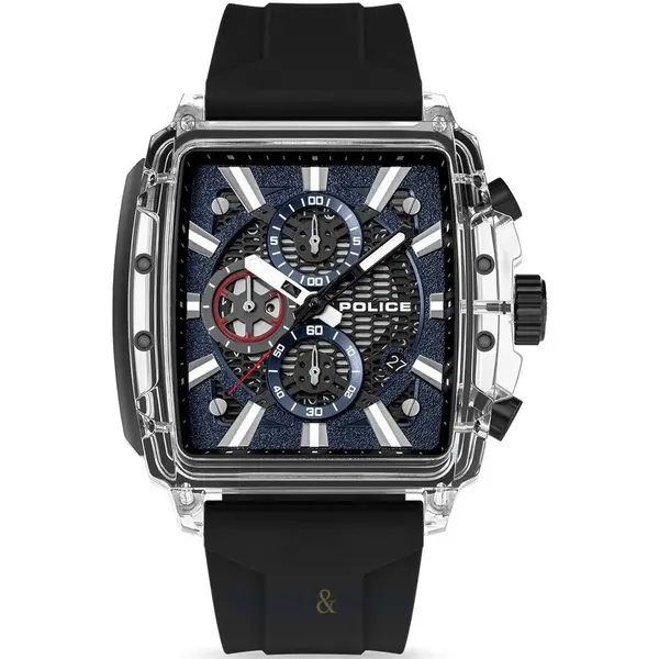 Ceas Police Police PEWGO00776X1 Mens Watch Clout Set Chrono Limited Edition 43mm 3ATM