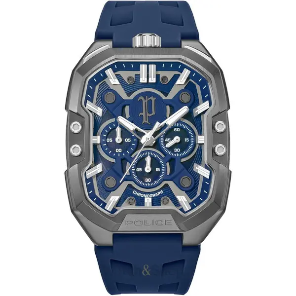 Ceas Police Police PEWGO0092205 Mens Watch Bullhead Chronograph 43mm 5 ATM