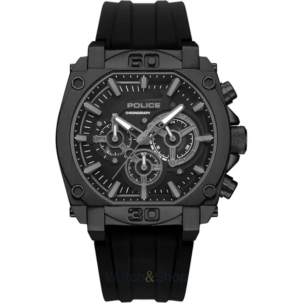 Ceas Police Police PEWGO0092901 Mens watch Norwood Chronograph 45mm 5ATM