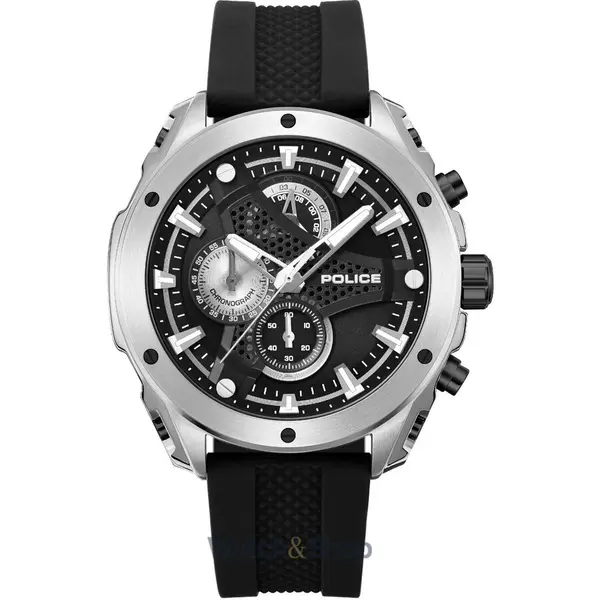 Ceas Police Police PEWGO0093001 Mens watch Wyvern Chronograph 45mm 5ATM
