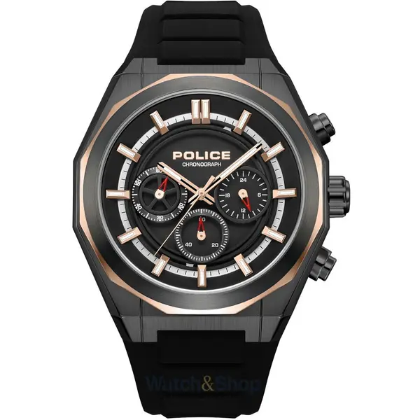 Ceas Police Police PEWGO0093701 Mens watch Steward Chronograph 46mm 5ATM