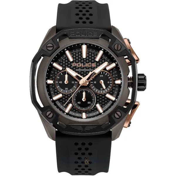 Ceas Police Police PEWGQ0093201 Mens watch Centurian Chronograph 46mm 5ATM