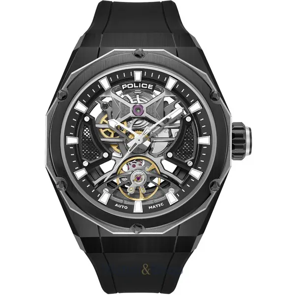 Ceas Police Police PEWGR0082301 Mens watch Dayton Automatic 45mm 5ATM