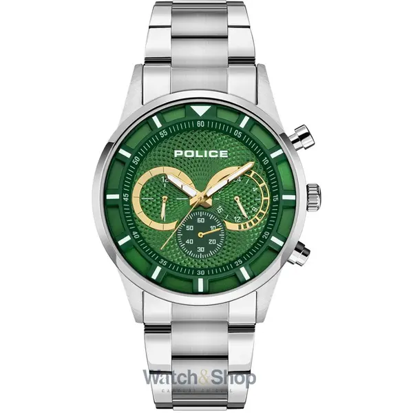 Ceas Police Police PEWJK2014301M-SET Mens Watch Driver Chronograph Set 45mm 5ATM