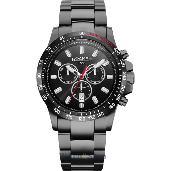 Ceas Roamer Roamer 861837 44 55 20 Mens Watch Rimini Chronograph 45mm 10ATM