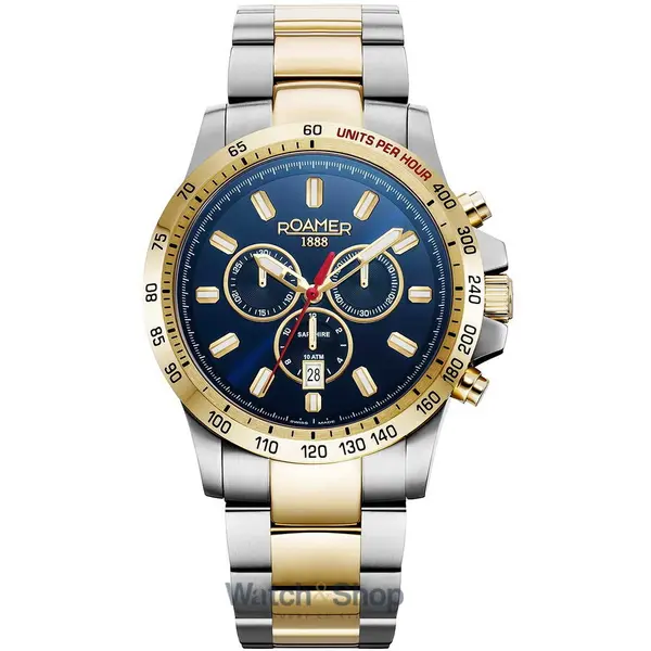 Ceas Roamer Roamer 861837 47 45 20 Mens Watch Rimini Chronograph 45mm 10ATM