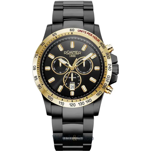 Ceas Roamer Roamer 861837 49 55 20 Mens Watch Rimini Chronograph 45mm 10ATM