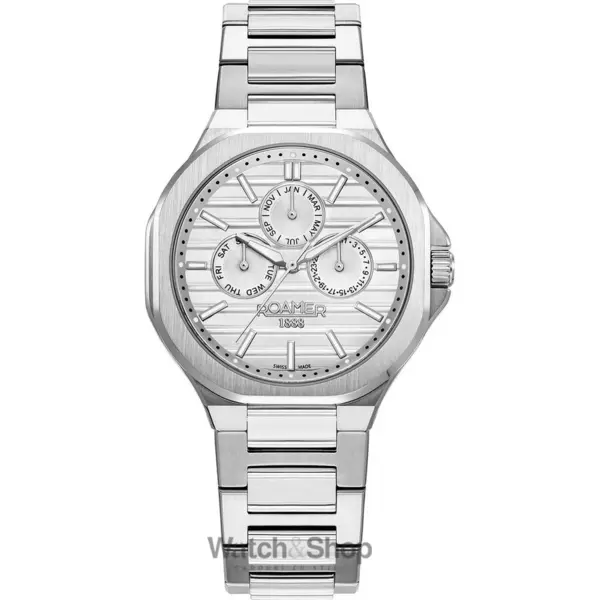 Ceas Roamer Roamer 995989 41 25 20 Mens Watch Spirit of Time full calendar 42mm 3ATM