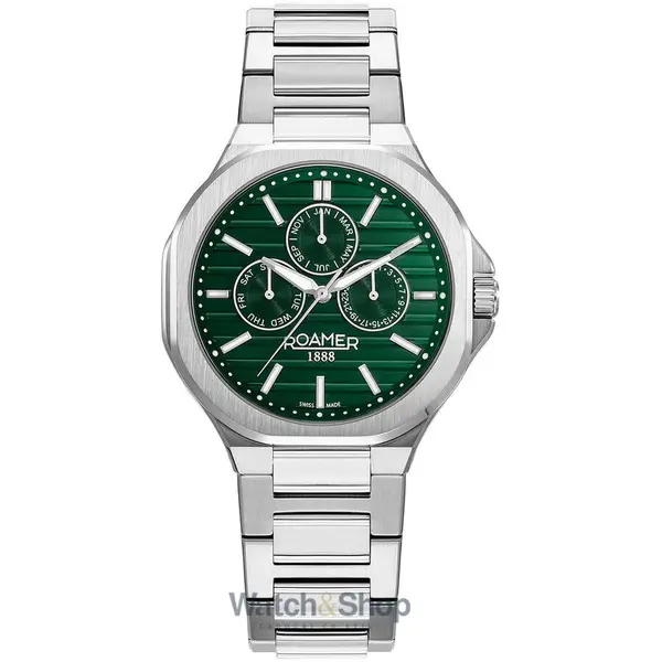Ceas Roamer Roamer 995989 41 75 20 Mens Watch Spirit of Time full calendar 42mm 3ATM