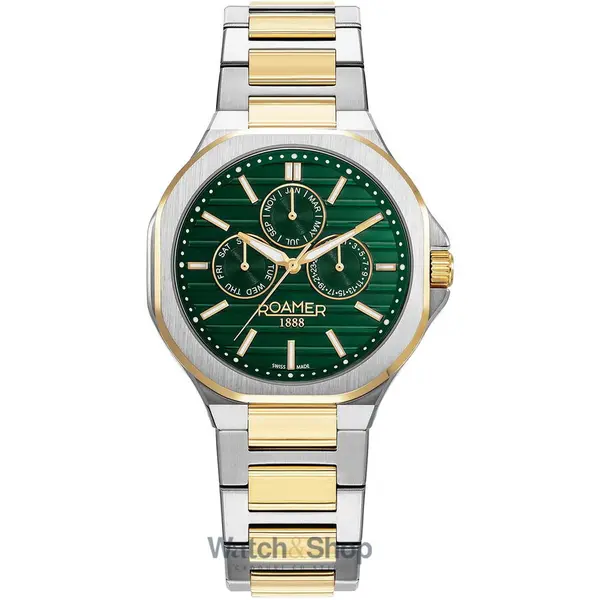 Ceas Roamer Roamer 995989 47 75 20 Mens Watch Spirit of Time full calendar 42mm 3ATM