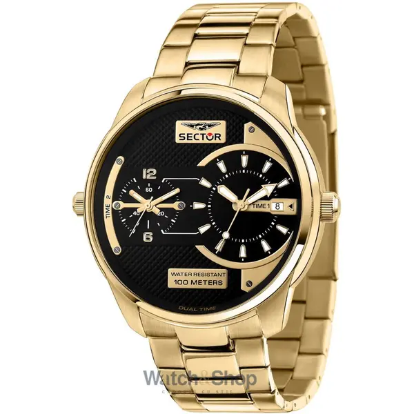 Ceas Sector Sector R3253102026 Over-Size Mens Watch Dual-Time 48mm 10ATM