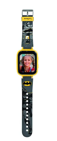 Ceas smart pentru copii Lexibook – Batman, 8GB memorie, cu cameră