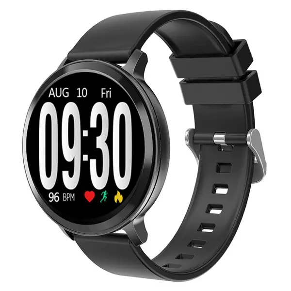 Ceas smartwatch Kingwear S8, 64 KB Ram + 32 MB ROM, display 1.3inch TFT cu touch screen, rezolutie 240 * 240 pixeli, baterie 110mAh