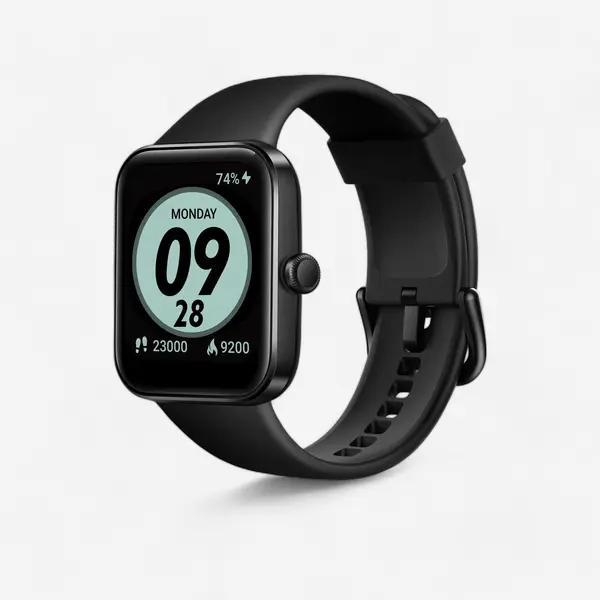Ceas Smartwatch multisport cardio CW500 M Negru