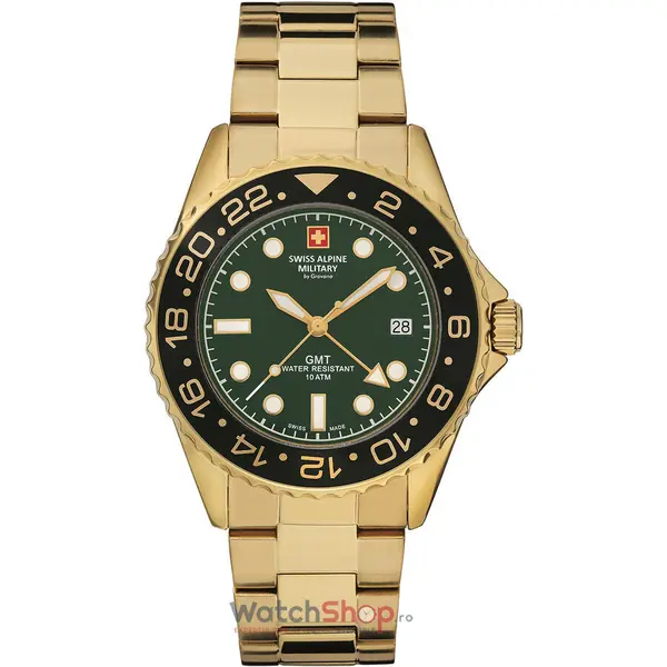 Ceas Swiss Alpine Military BY GROVANA 7052.1114 GMT