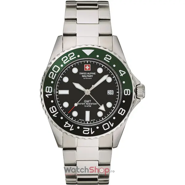 Ceas Swiss Alpine Military BY GROVANA 7052.1138 GMT