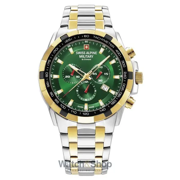 Ceas Swiss Alpine Military Star Fighter Chrono 7043.9144