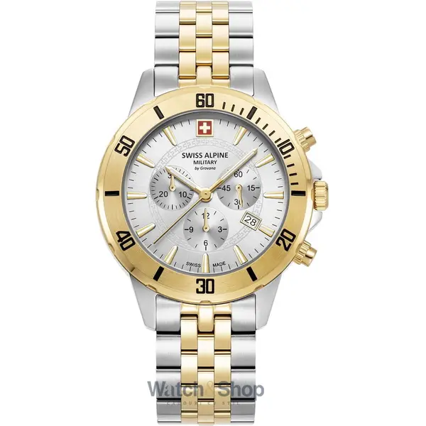 Ceas Swiss Alpine Military Swiss Alpine Military 7024.9142 Mens Watch Cruiser Chronograph 44mm 10ATM