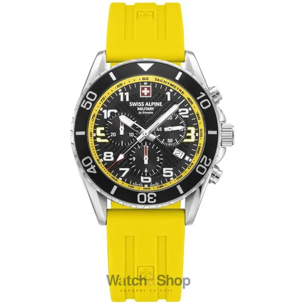 Ceas Swiss Alpine Military Swiss Alpine Military 7029.9838 Raptor Chronograph Mens Watch 42mm 10ATM