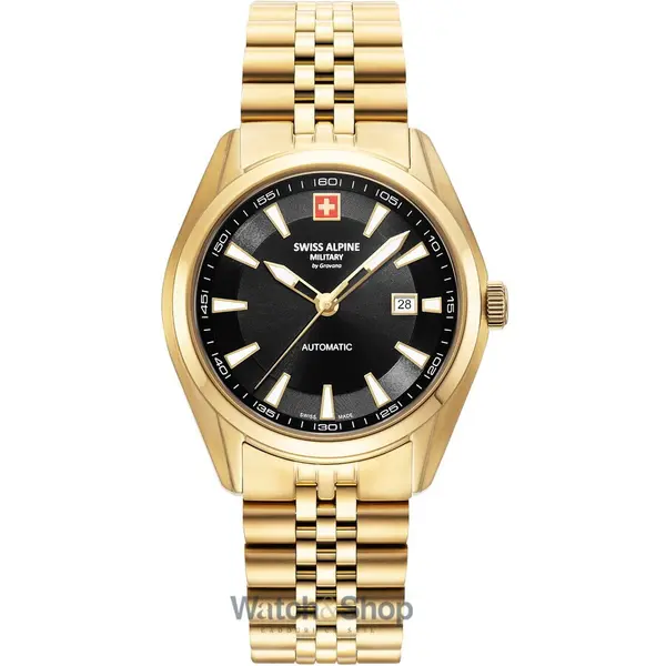 Ceas Swiss Alpine Military Swiss Alpine Military 7091.2117 Mens Watch Automatic 43mm 10ATM