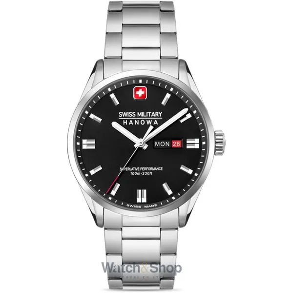 Ceas Swiss Military Hanowa Swiss Military Hanowa SMWGH0001601 Mens Watch Roadrunner Maxed 43mm 10ATM