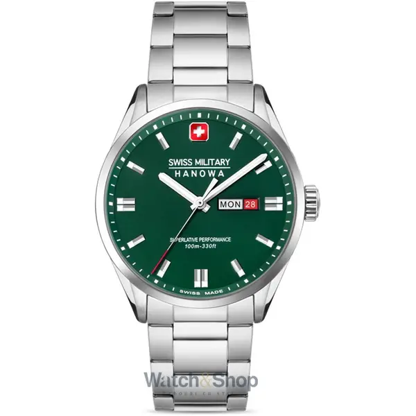 Ceas Swiss Military Hanowa Swiss Military Hanowa SMWGH0001603 Mens Watch Roadrunner Maxed 43mm 10ATM
