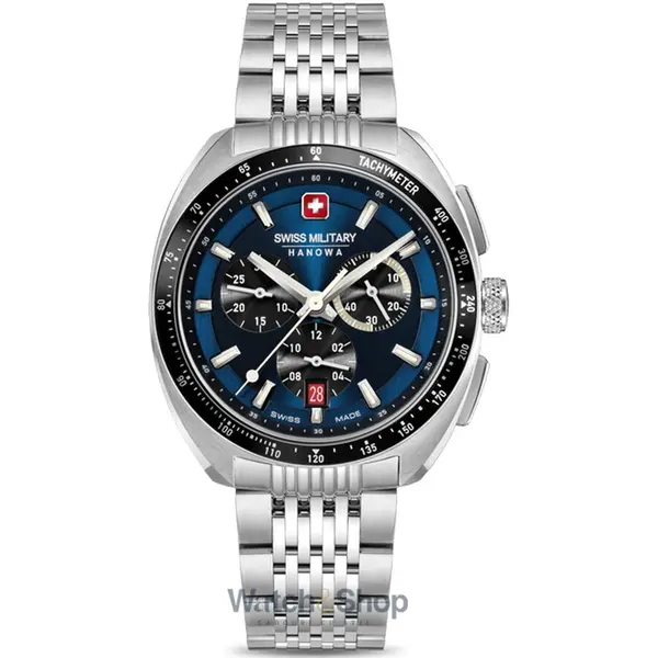 Ceas Swiss Military Hanowa Swiss Military Hanowa SMWGI0003303 Mens Watch Defender Chrono 41mm 10ATM