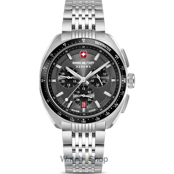 Ceas Swiss Military Hanowa Swiss Military Hanowa SMWGI0003302 Mens Watch Defender Chrono 41mm 10ATM