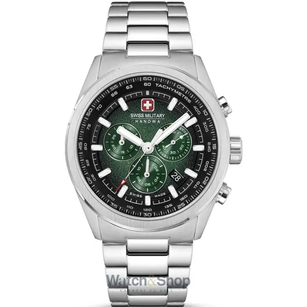 Ceas Swiss Military Hanowa Swiss Military Hanowa SMWGI0004206 Mens Watch Navalus Pro Chrono 43mm 10ATM