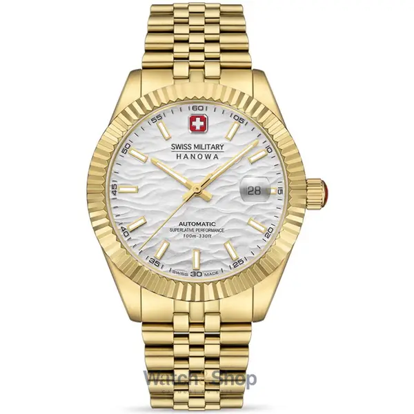 Ceas Swiss Military Hanowa Swiss Military Hanowa SMWGL0005410 Mens Watch Master Diligenter Automatic 41mm 10ATM