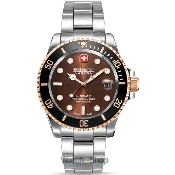 Ceas Swiss Military Hanowa Swiss Military Hanowa SMWGL0006360 Mens Watch Sealord Automatic 41mm 20ATM