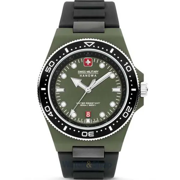 Ceas Swiss Military Hanowa Swiss Military Hanowa SMWGN0001181 Mens Watch Ocean Pioneer 45mm 20ATM