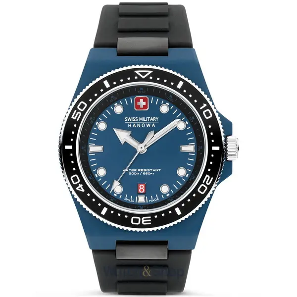 Ceas Swiss Military Hanowa Swiss Military Hanowa SMWGN0001184 Mens Watch Ocean Pioneer 45mm 20ATM