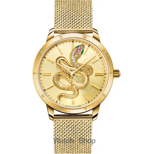 Ceas Thomas Sabo Thomas Sabo WA0384-264-207 Ladies Watch Snake 33mm 5ATM