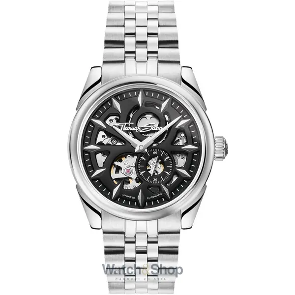 Ceas Thomas Sabo Thomas Sabo WA0409-201-203 Mens Watch Automatic Black 41mm 5ATM