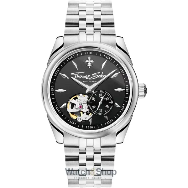 Ceas Thomas Sabo Thomas Sabo WA0414-201-203 Unisex Automatic with Lily Emblem 36mm 5ATM