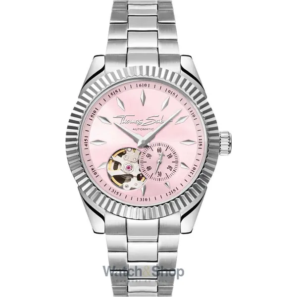 Ceas Thomas Sabo Thomas Sabo WA0418-201-204 Ladies Watch Rebel Pink Automatic 36mm 5ATM