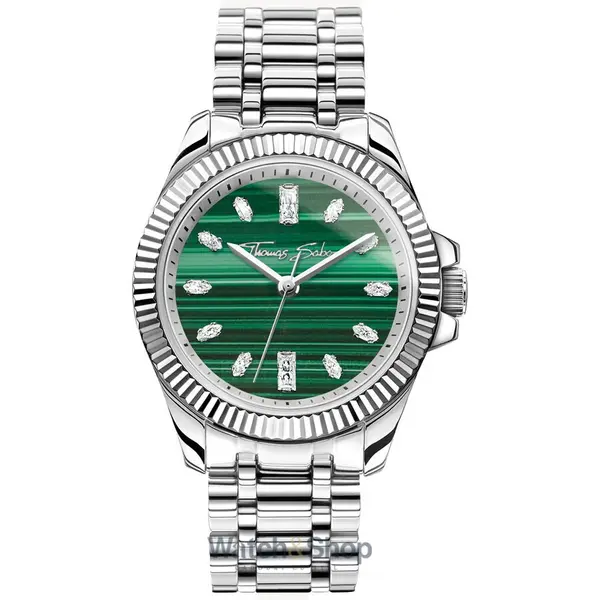 Ceas Thomas Sabo Thomas Sabo WA0434 Ladies Watch Divine Jewellery Stone Silver-Colored 33mm 5ATM