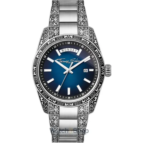Ceas Thomas Sabo Thomas Sabo WA0439-201-209 Mens Watch Rebel At Heart Revive 40mm 5ATM