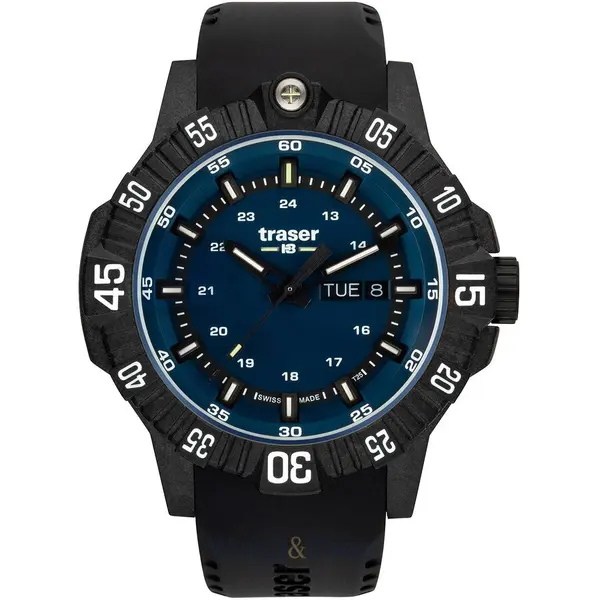 Ceas Traser Traser H3 110725 P99 Q Tactical Blue 46mm 20ATM