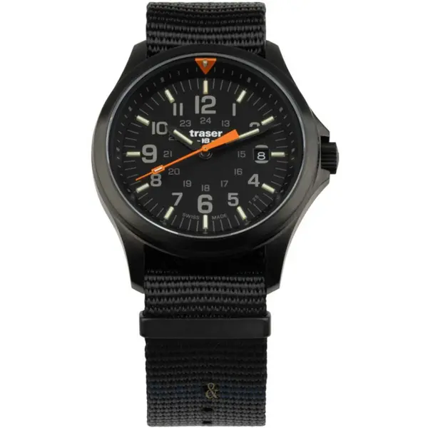 Ceas Traser Traser H3 111066 Mens Watch P67 Officer Pro Black 42mm 10ATM